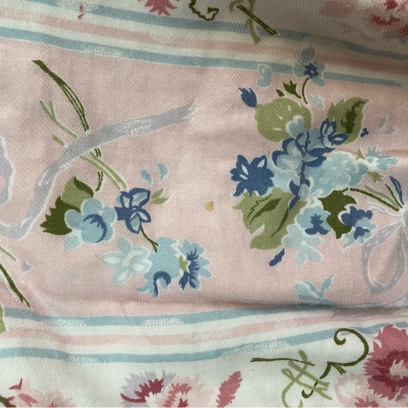 Floral Midi Skirt Size 4 Pink Cottage-Core - Picture 4 of 7